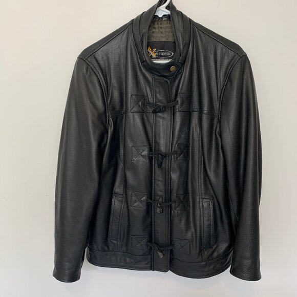 Element Other - ELEMENT BLACK MOTORCYCLE JACKET SIZE XXL